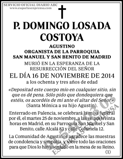 Domingo Losada Costoya